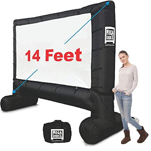 Easygo Products Pantalla De Película Mega Inflable De 14 .-