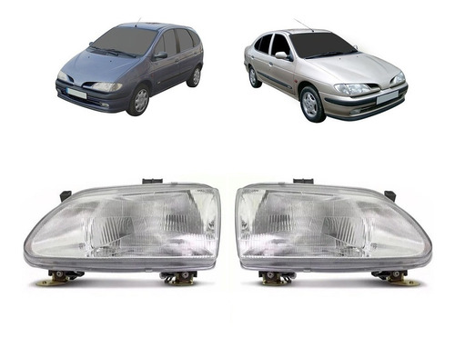 Juego Optica Renault Megane Scenic 1996 A 1999 96 97 98 99