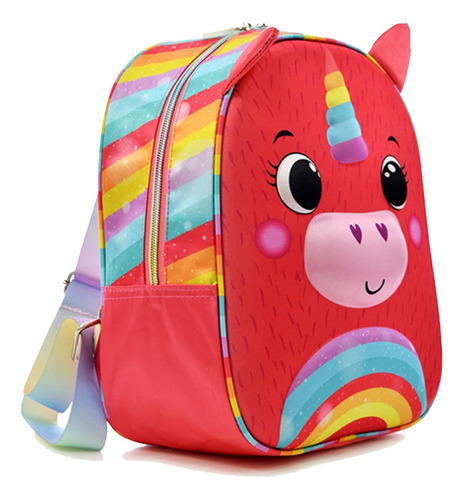 Mochila Animales Con Relieve Unicornio Buho Oso Phi Phi