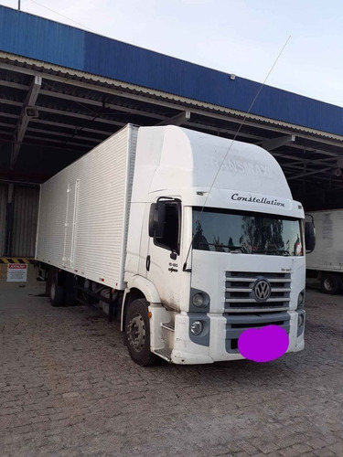 Caminhão Constellation Vw 15180 Bau 9mt C/ Plataforma Elevat