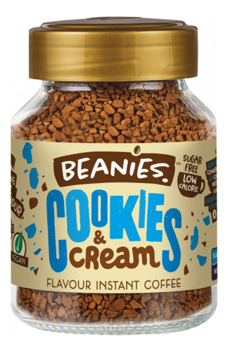 Café Beanies Coffee Instantáneo Liofilizado Cookies & Cream