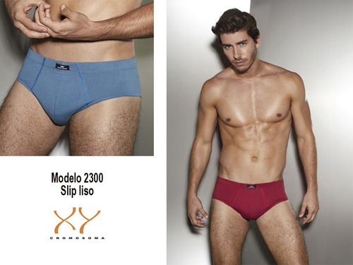 Imagen 2 de 6 de Xy Cromosoma Slip De Algodón Con Lycra Modelo 2300