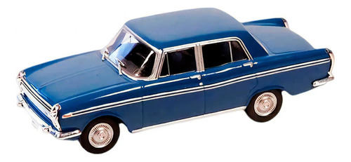 Miniatura Antiguidade Colecionável Simca Esplanada 1966 1:43 Cor Azul