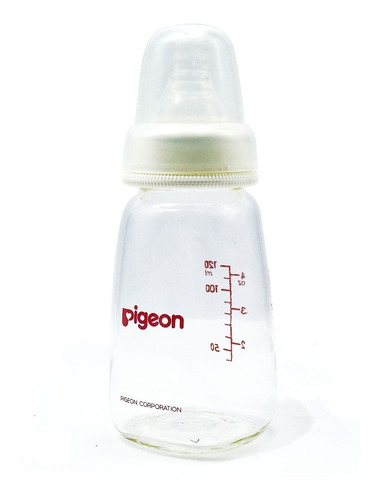 Tetero Biberón Para Bebe Con Chupete Pigeon Largo 9 Oz