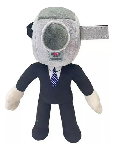 Peluche Skibidi Toilet Hombre Camara Excelente Calidad 40cm