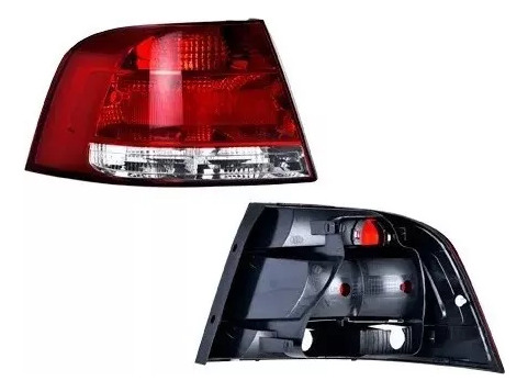 Calavera Izquierda Volkswagen Gol 2008-2012 4/ptas S/foco