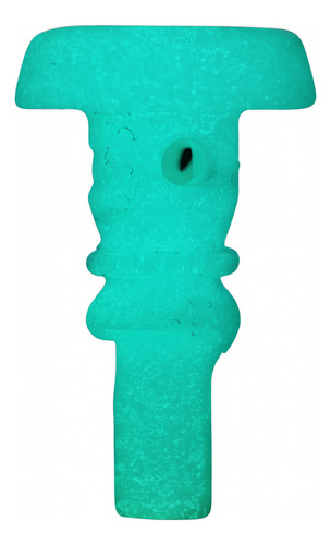 Chamber Joystick Cap Empire Glassworks Puffc Peak Pro 3d Xl Brilla En La Oscuridad Azul Claro