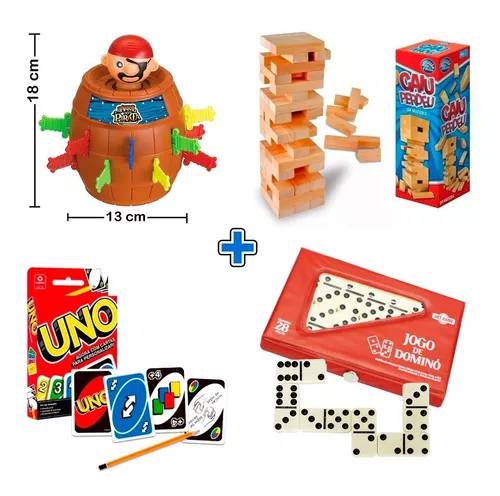 Jogo Uno Stacko Mattel Diversão Em Família Original Envio24h