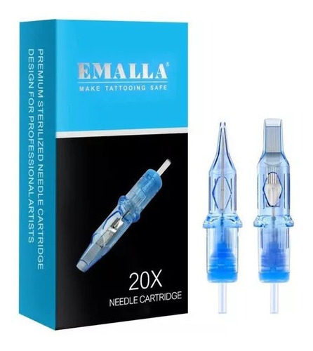 Cartuchos Para Tatuar Emalla 1013cml Caja Con 10 Piezas