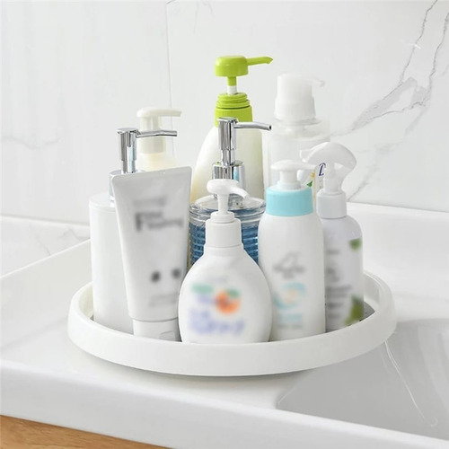 Imagen 1 de 10 de Bandeja Organizador Giratorio Para Cocina Baño Alacenas