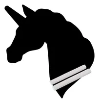 Comprar 25 Pizarras Pizarrones Unicornio 15cm Souvenirs Tizas