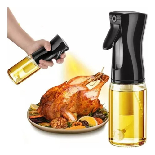 Dosificador Aceite Vinagre Spray Pulverizador Para Alimentos