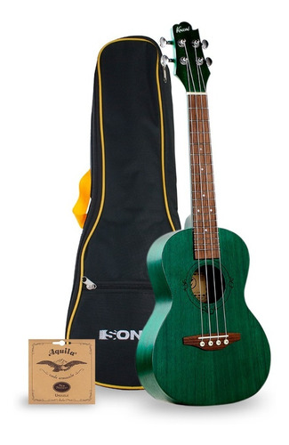 Ukelele Kauai 26/verde /funda/aquila Strings Sonun