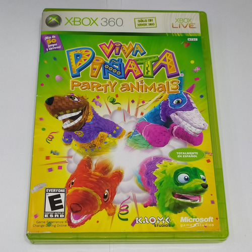 Viva Piñata Party Animals Xbox 360 - Longaniza Games 