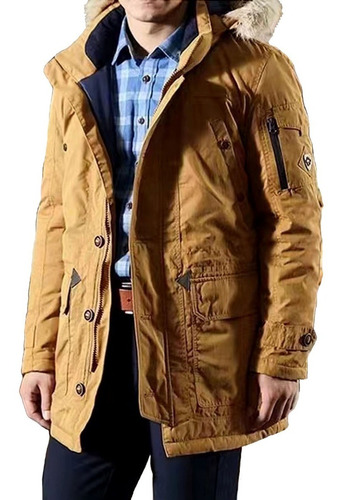 Casaca Abrigo Hombre Impermeable Parka Saco Militar Montaña