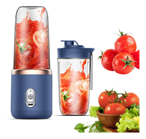 Licuadora Portátil, Mezcladora De Frutas Usb Con Botella De