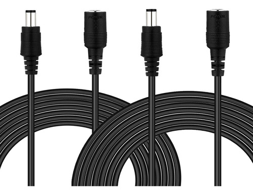 Paquete De 2 Cables De Extensión De Alimentación De 12 Volti