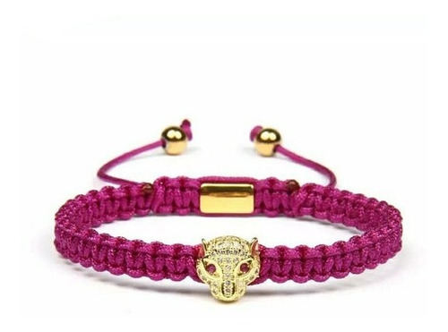 Brazalete 3x2 Kinsgman Joyeros Jaguar Violeta