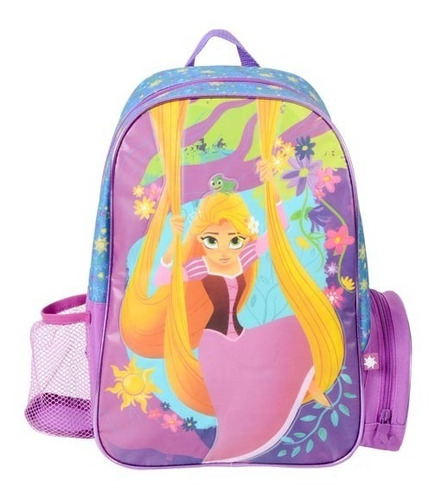 Mochila Disney Enredados Rapunzel Infantil Escolar Italtoys 