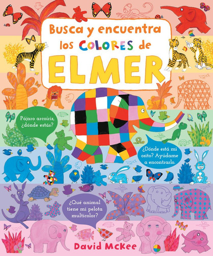 Libro Busca Y Encuentra Los Colores De Elmer (elmer. Pequ...