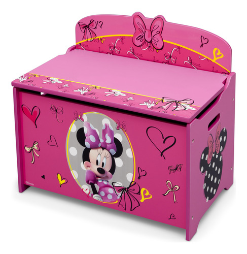 Caja Para Juguetes Minnie Mouse Disney Deluxe