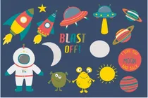 Comprar Kit Imágenes Digitales Espacio Astronautas 1047440