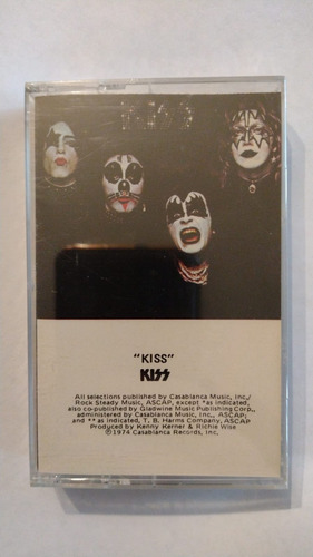 Kiss Kiss Cassette Usa 1982 Cerrado Nuevo 