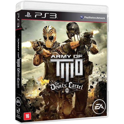 Game Ps3 Army Of Two - The Devil's Cartel - Usado Excelente