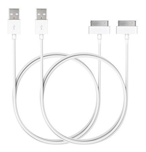 Cable iPhone 4s, Jetech 2-pack 3.2 Pies Cable Usb De Sincron