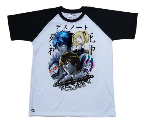 Camisetas Sublimadas Death Note Peliculas Comics Heroe Anime
