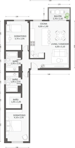Imagen 27 de 27 de Departamento En Venta En Torre Brunetta, Nuñez. Impecable!. R E T A S A D O!!!