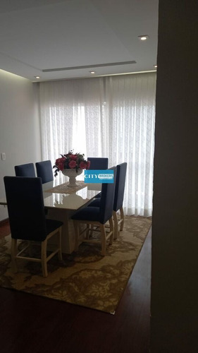 Imagem 8 de 15 de Apartamento 119m, 3 Dormitórios Sendo 1 Suíte, 1 Vaga, Vila Augusta Guarulhos - Sp1679