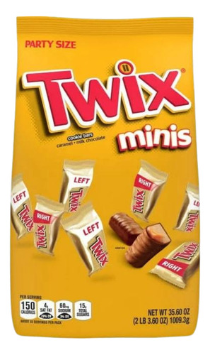 Twix Minis Chocolates Americanos Bolsa De 1 Kg