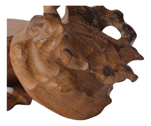 Base De Exhibición De Piedra De Madera Soporte De