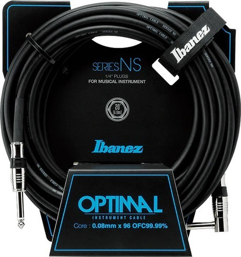 Cable Ibanez Guitarra Ns20l 6,10 Metros