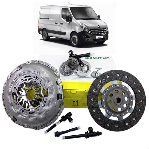 Kit Embreagem Com Atuador Master 2.3 16v - Bi-massa
