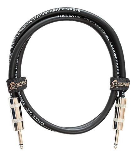 Cable Para Bocina Plug 6.3 Mono 1,5 Mts Ortega Guitars