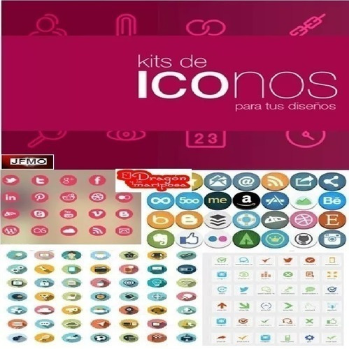 Super Pack Diseños De Iconos Para Publicidad  Web S/