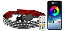 Comprar X4 Luz De Chasis Exterior Arcoiris Rgb Bt App Auto Tuning