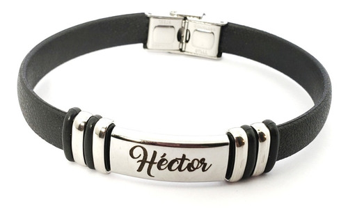 Brazalete Personalizada Identificación De Acero 