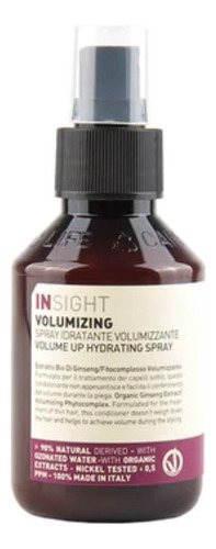 Insight Volumizing Spray Hidratante Voluminizante 100ml