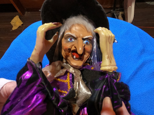  Halloween Bruja Animatronic