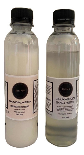 200ml De Nanoplastia, 200ml De Shampoo Limpieza Profunda