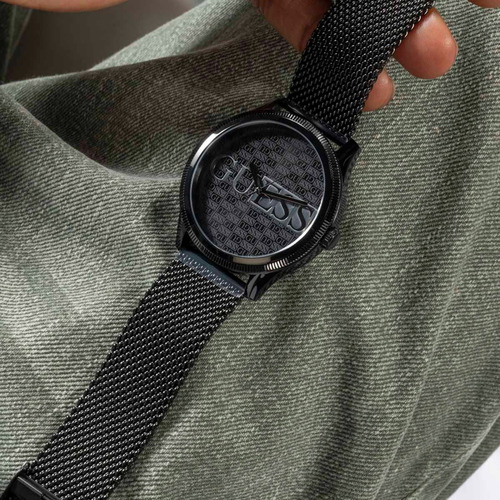 Reloj Guess Para Hombre Plata Casual Caballero Envío Gratis