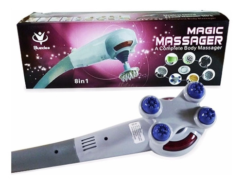 Masajeador Electrico Magic Massager 7 En 1 Nuevo 