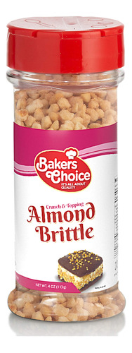 Baker's Choice Almond Brittle Crunch - Cobertura De Helado D