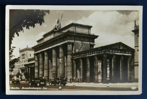 Alemania Berlin Tarjeta Postal Brandenburger Tor