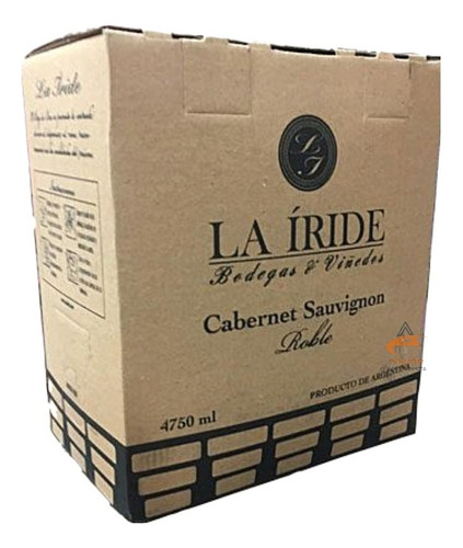 Bag In Box Cabernet Sauvignon Roble Bodega La Iride 4750ml