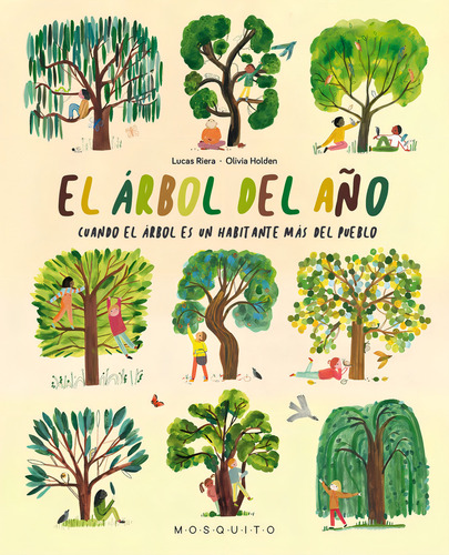 El Arbol Del Aãâ±o, De Riera, Lucas. Editorial Mosquito Books Barcelona, Tapa Dura En Español