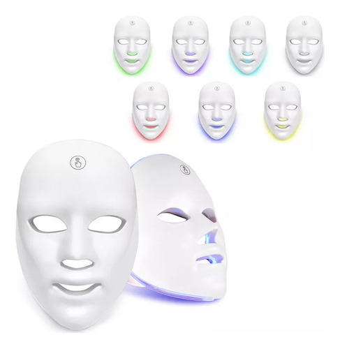 Mascarillas Faciales Led Z1 De 7 Colores De Cosmetology Devi